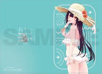 電撃マオウ9月号の付録は、鼠野未來「そしてヒーローと嘘を吐く」クリアファイル