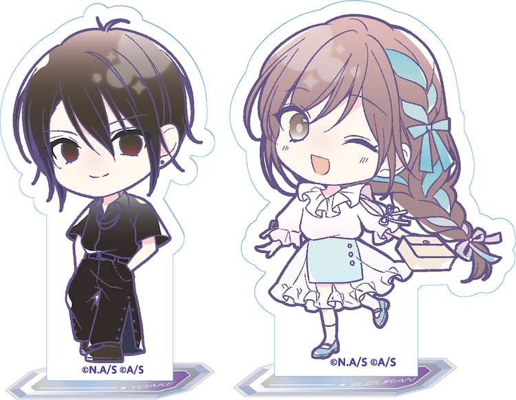 ミニアクリルスタンド『絶世の悪女は魔王子さまに寵愛される』朝香 