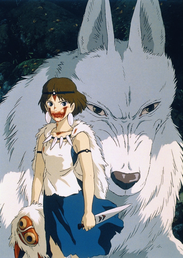 もののけ姫」ビジュアル (c) 1997 Hayao Miyazaki/Studio Ghibli