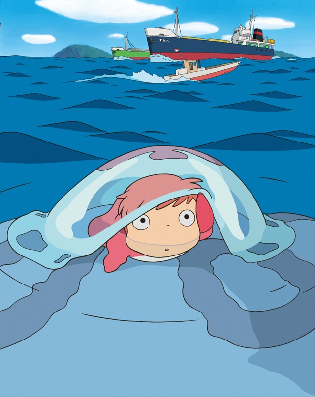 「崖の上のポニョ」ビジュアル  (c) 2008 Hayao Miyazaki/Studio Ghibli, NDHDMT