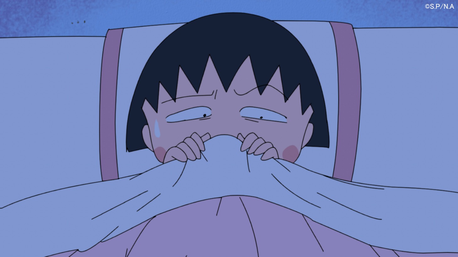 アニメ「ちびまる子ちゃん」より、8月3日放送の1491話「まる子、つくも神を作りたい」の巻の場面カット