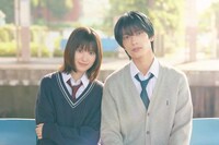 連続ドラマW-30「ストロボ・エッジ Season1」左から福本莉子演じる木下仁菜子、高橋恭平演じる一ノ瀬蓮