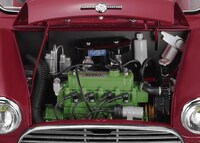 「モーリス・ミニクーパー 1275S Mk-I」の内部