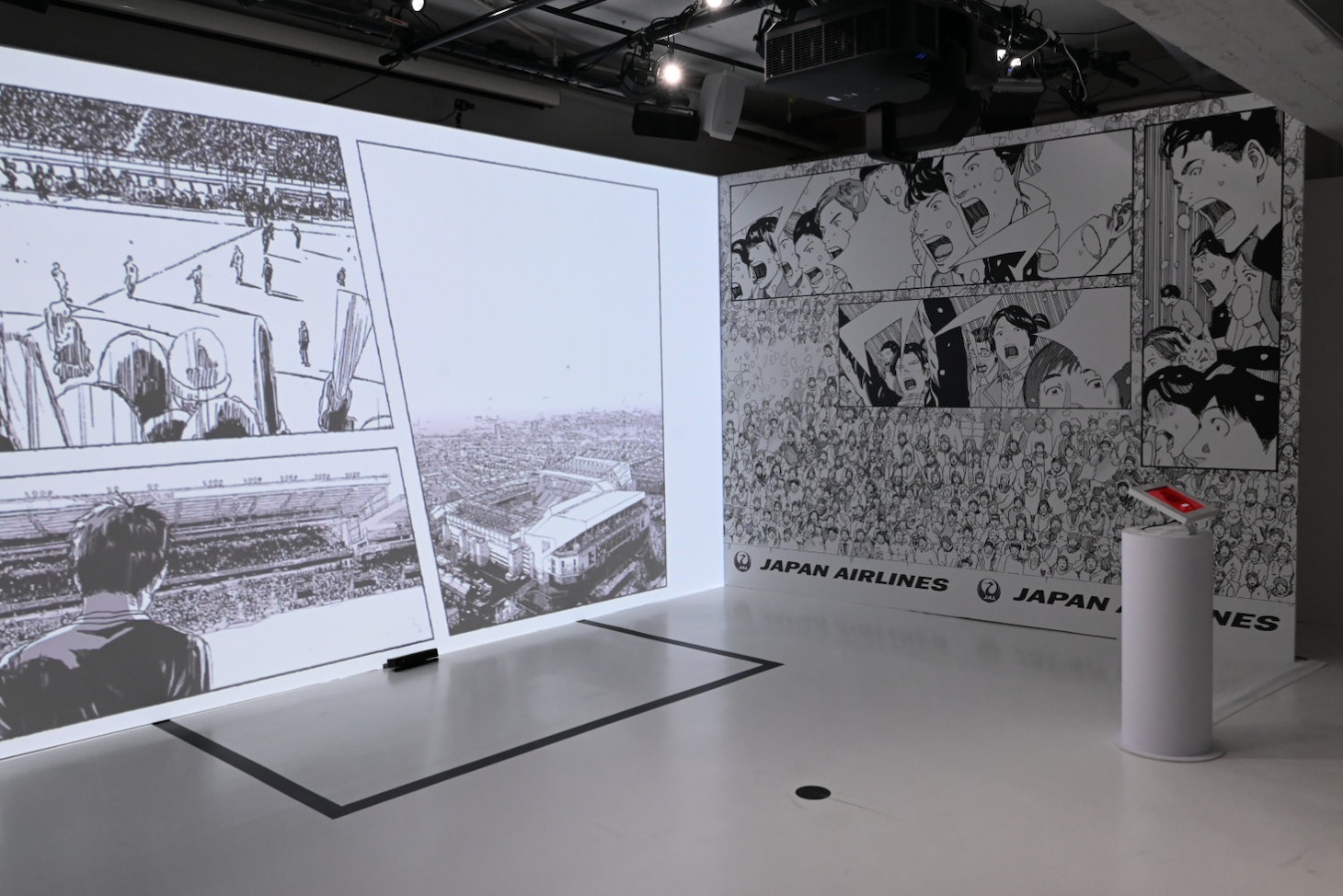 体験型展示のスペース