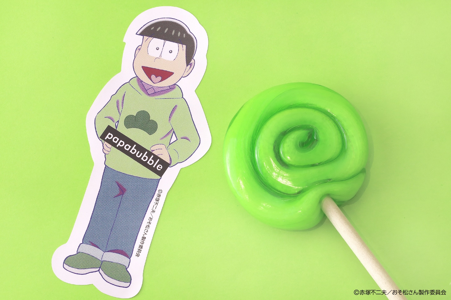 「おそ松さん／チョロ松キャンディロリポップ（キウイ）」