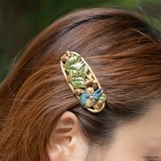 バレッタの着用イメージ