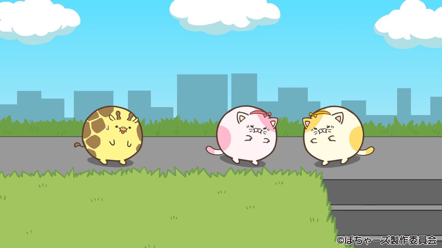 TVアニメ「ぽちゃーズ」場面カット (c)ぽちゃーズ製作委員会