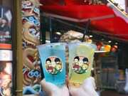 コラボフードの「SAKAMOTO DAYS 中華街ミッションコラボドリンク」