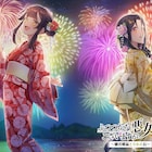 「ふつつかな悪女」浴衣姿で打ち上げ花火を見る玲琳&慧月のビジュアル