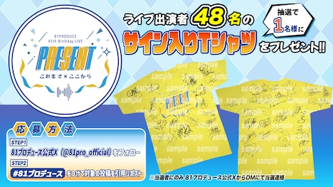 プレゼント企画第1弾