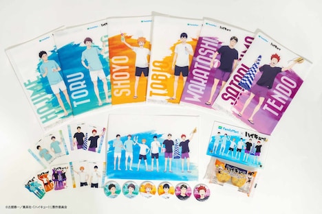 対象商品購入でもらえるグッズ一覧