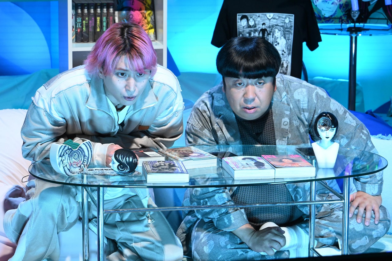 「サクサクヒムヒム ☆推しの降る夜☆」より、左から佐久間大介と日村勇紀