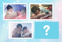 映画「隣のステラ」の入場者プレゼントに用意された「フィルム写真風ステッカー」