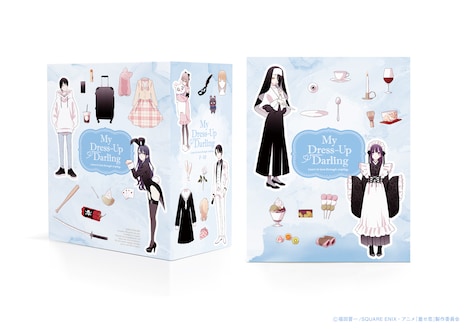 福田晋一の描き下ろしイラストを使用した全巻収納BOX