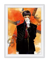 「貞本義行『新世紀エヴァンゲリオン』キャラファイングラフ（碇ゲンドウ）」