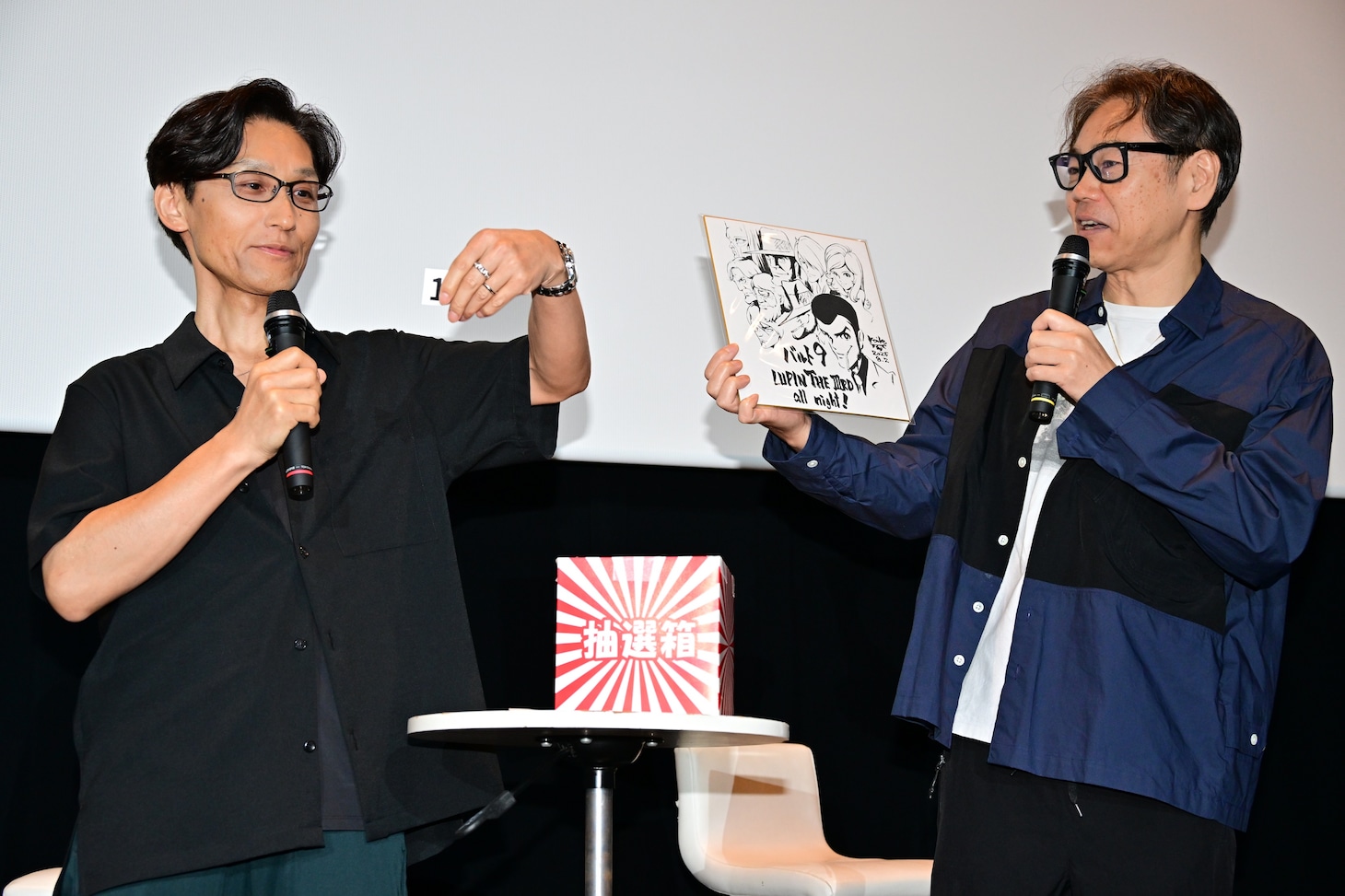 左から小池健監督、石井克人