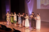 朗読劇2本目「誕生日のドッカ～ン！」上演の様子