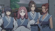 アニメ「転生宗主の覇道譚 ~すべてを呑み込むサカナと這い上がる~」第6話「参戦」場面カット