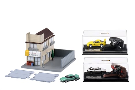 「頭文字D」とtomicaのコラボレーション商品