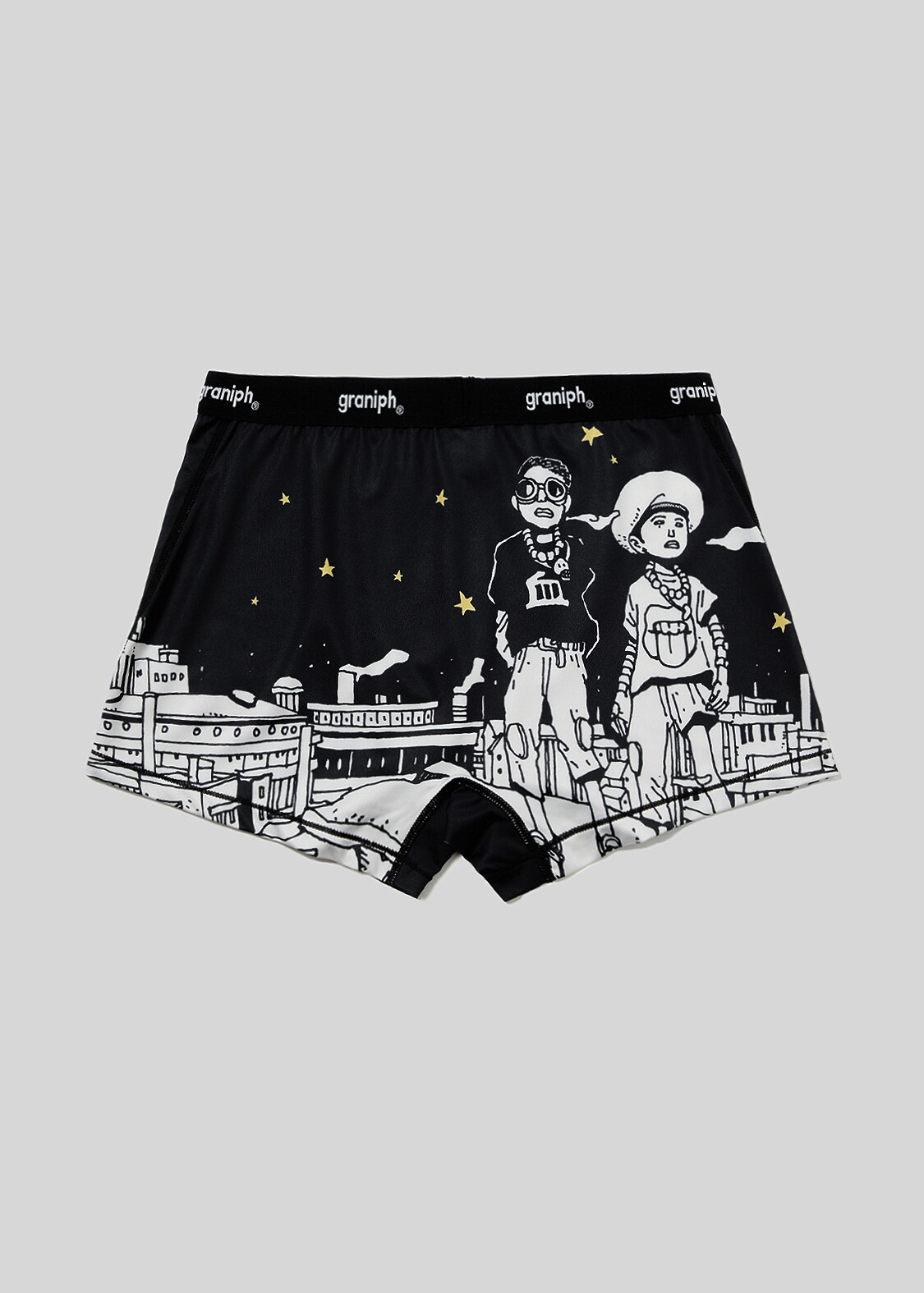 夜の散歩｜ボクサーパンツ」 - 松本大洋×グラニフ、「鉄コン筋クリート