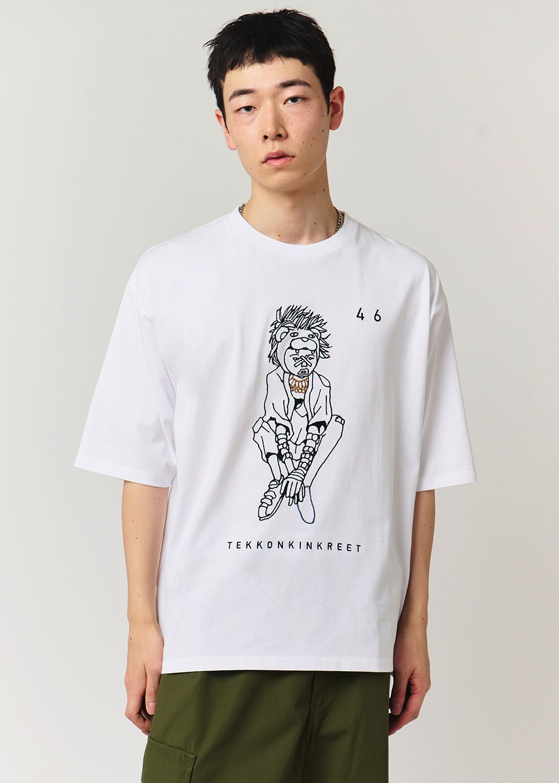 46｜ビッグシルエットTシャツ」 - 松本大洋×グラニフ、「鉄コン