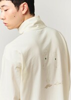 「ペコとスマイル｜ハーフジップ長袖Tシャツ」