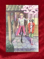 付録の「ゆうれいアパート管理人」のイラストボード