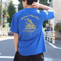 「ピザキャットのTシャツ」（再販売）の着用イメージ