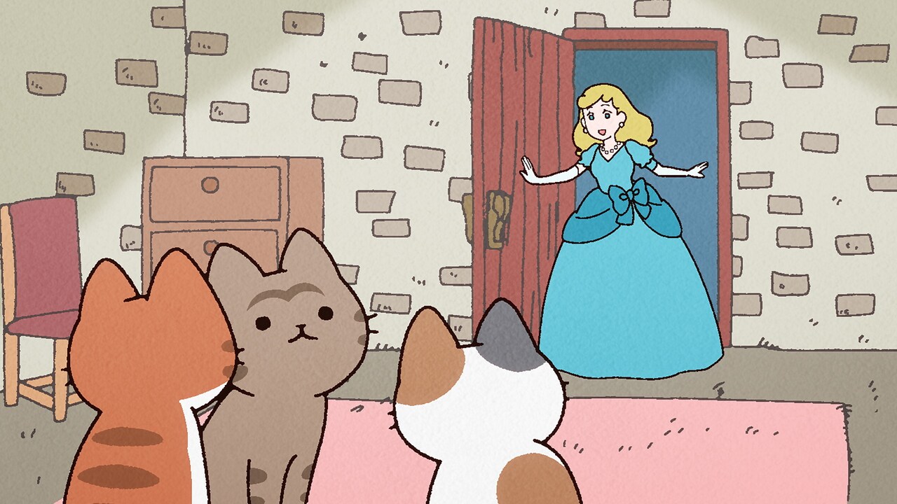 Webアニメ「うごく！ねこむかしばなし」PV第1弾