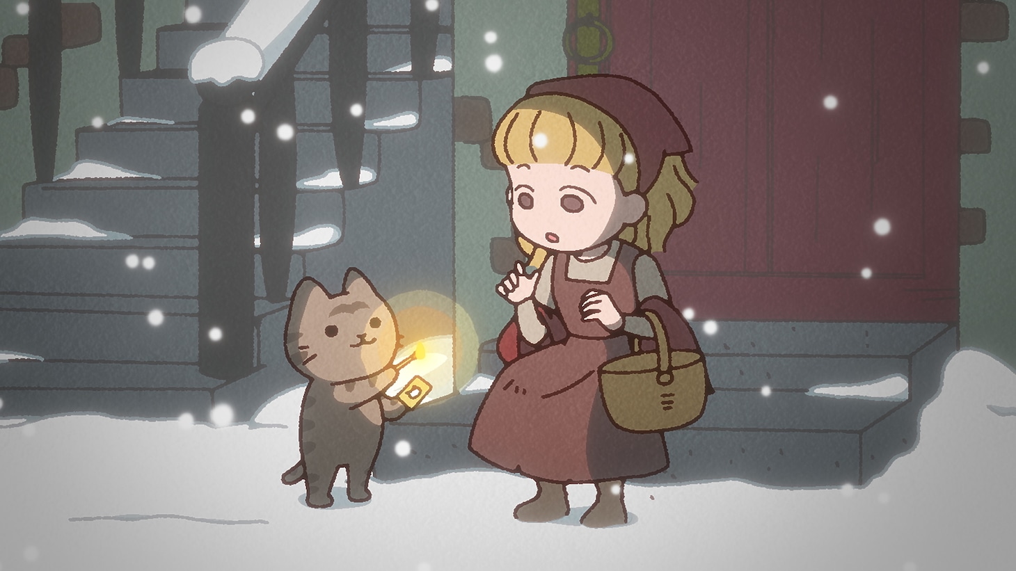 Webアニメ「うごく！ねこむかしばなし」PV第1弾
