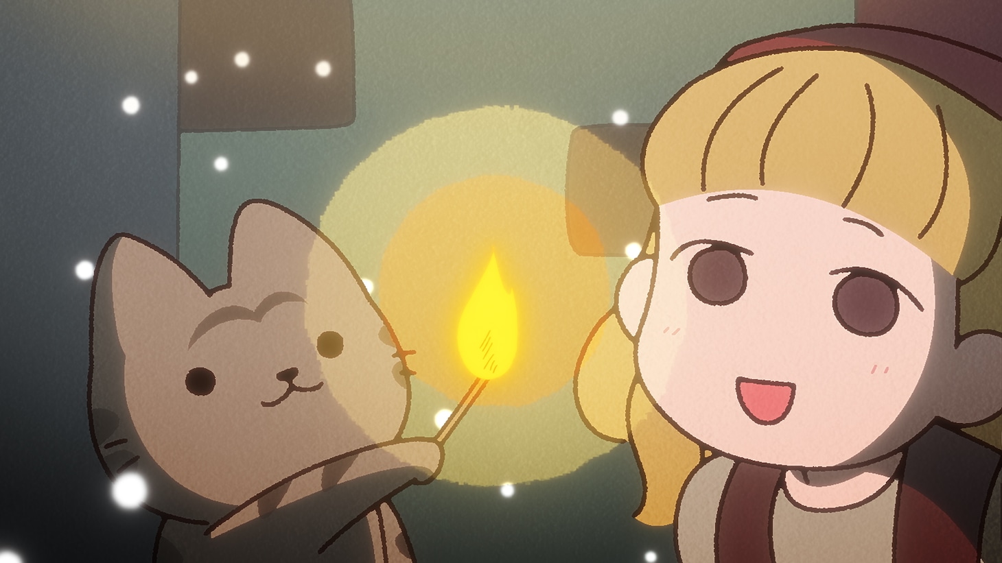 Webアニメ「うごく！ねこむかしばなし」PV第1弾