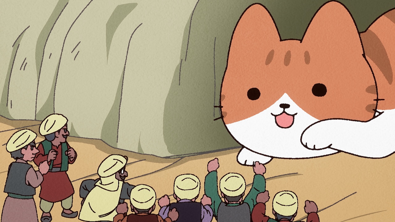 Webアニメ「うごく！ねこむかしばなし」PV第1弾