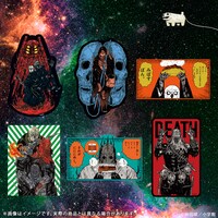 「大ダーク ステッカーセット（4匹の害悪と店谷セット）」