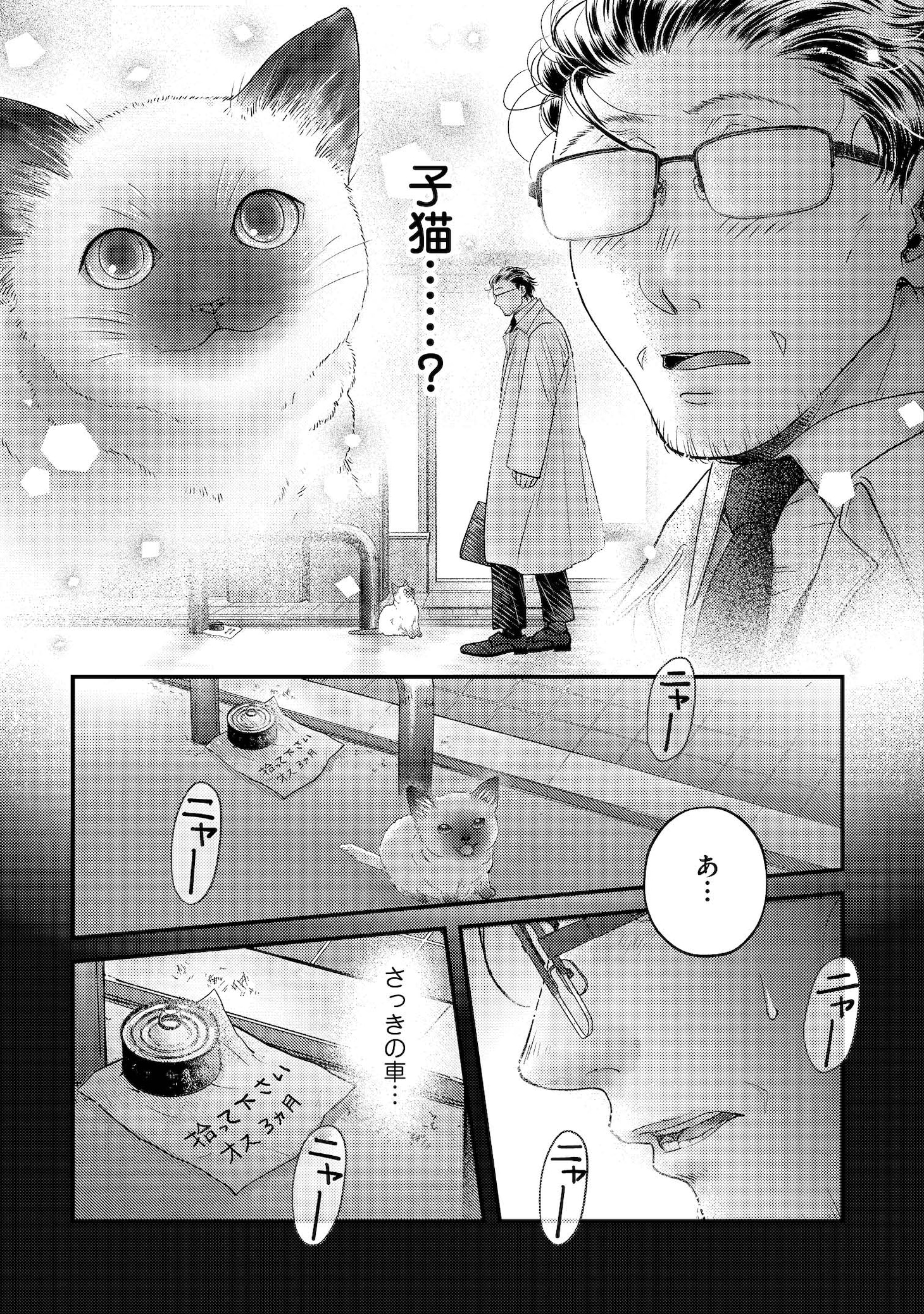 「灰かぶりおじさんと猫王子」より