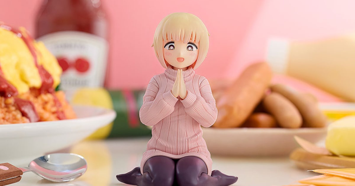 ドカ食いダイスキ！ もちづきさん」のフィギュア、鬼気迫る「いただき 