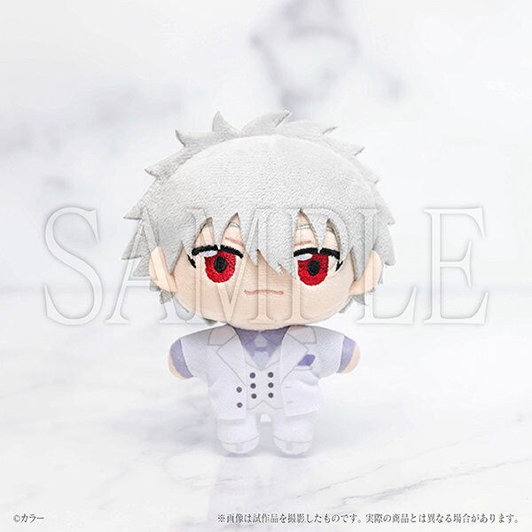 渚カヲル ぬいぐるみ まとめ売り ぬいぐるみマスコット」 - 9月開催「渚カヲル展」グッズ公開