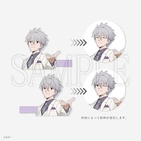 「アクリルヘアクリップ」