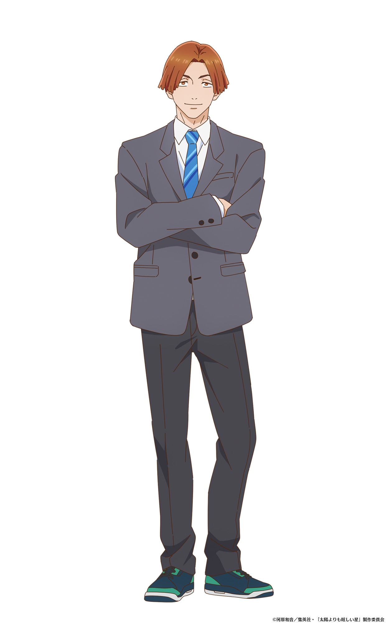 井沢優心（CV：逢坂良太）。朔英のクラスメイト。1年A組のムードメーカー的存在。余計な一言が多いお調子者で、神城から怒られることもしばしば。 (c)河原和音/集英社・「太陽よりも眩しい星」製作委員会