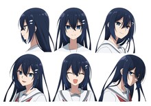 近江汐莉（CV：石川由依） (c)2024 苗川 采/KADOKAWA/わたたべ製作委員会