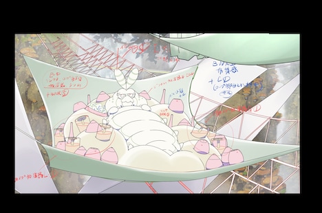 青虫の住処の設定画