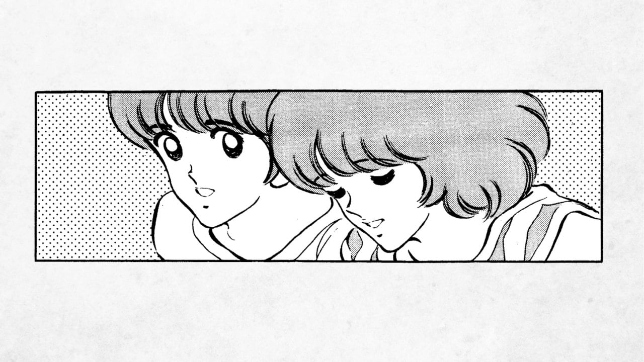 「想い出がいっぱい」コラボレーション動画のサムネイル。©あだち充 / 小学館　