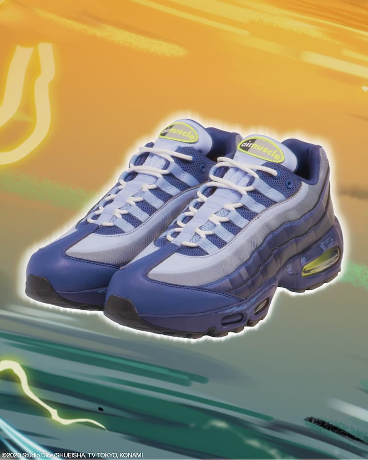 遊戯王」城之内のNIKEエアマックスを再現、真紅眼の黒竜も描かれた 