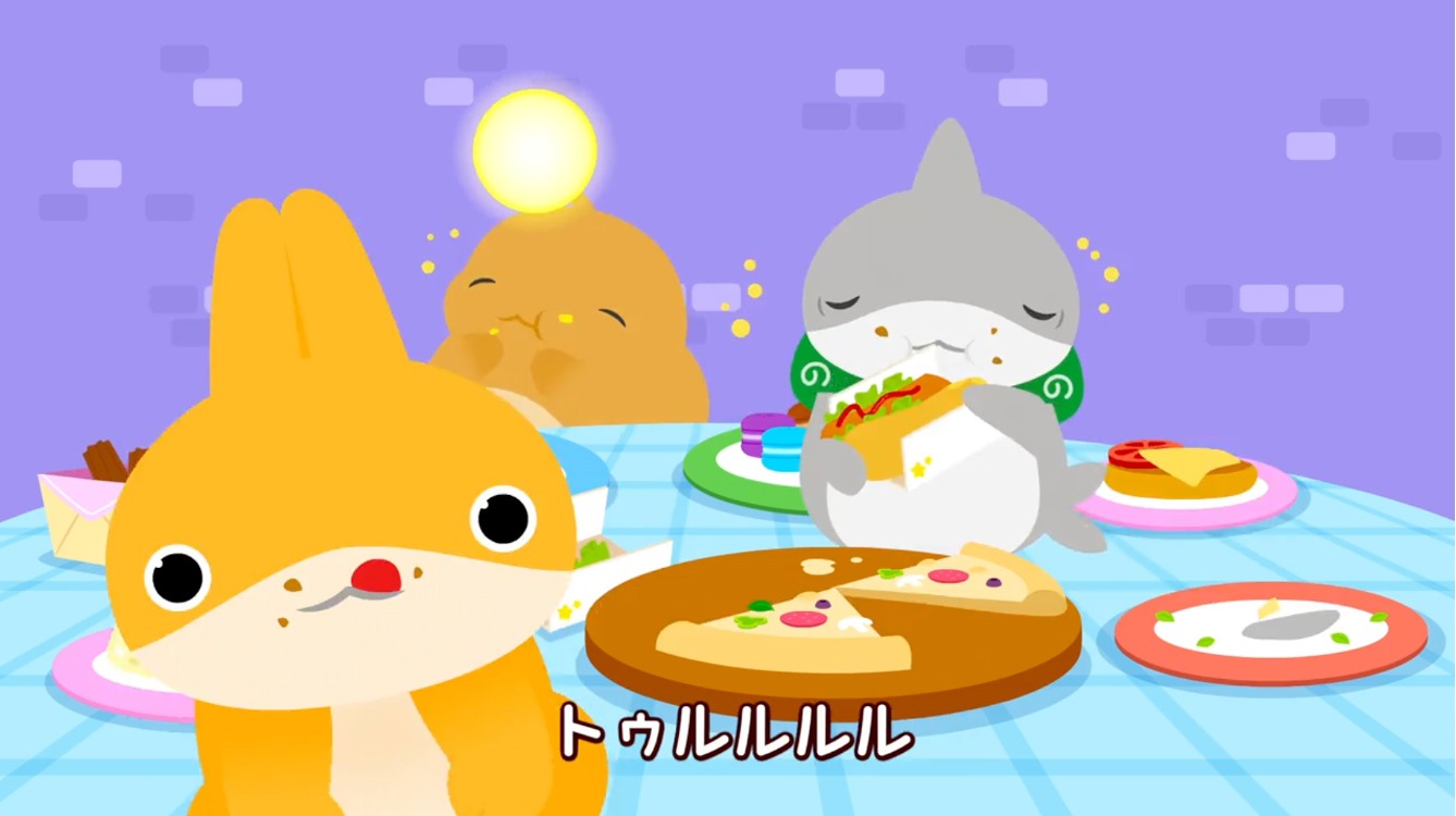 「映画 おでかけ子ザメ とかいのおともだち×ピンキッツ、ベイビーシャークのコラボムービーより (c)ペンギンボックス・KADOKAWA／おでかけ子ザメ (c)2025 The Pinkfong Company, Inc. All Rights Reserved.