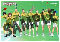 「テニプリフェスタ2025 応援（エール）」U-NEXT配信チケットのイラスト