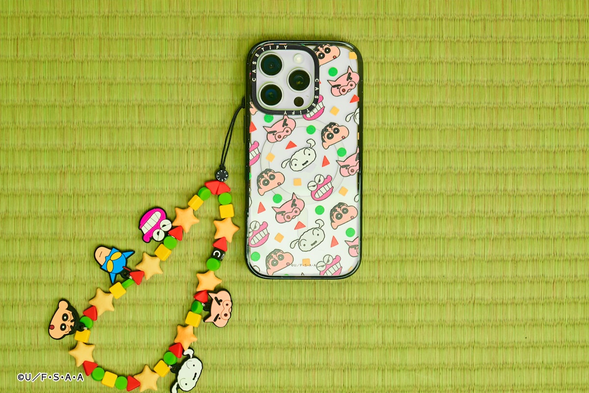 新品】クレヨンしんちゃん CASETiFY グリップスタンド クレヨン