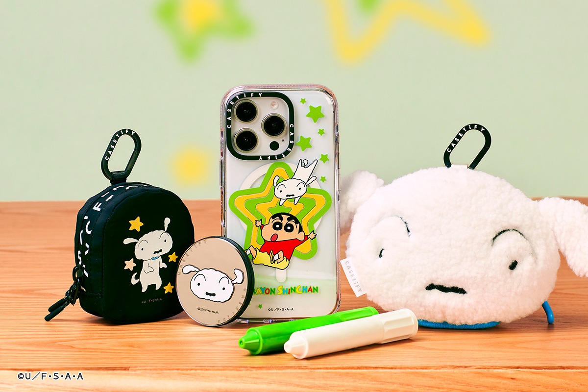「クレヨンしんちゃん x CASETiFY」コレクション