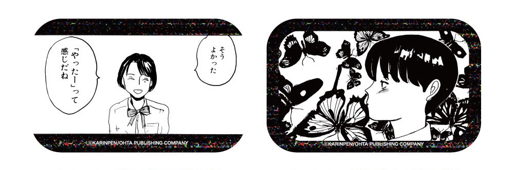 オリジナルグッズの缶バッジ