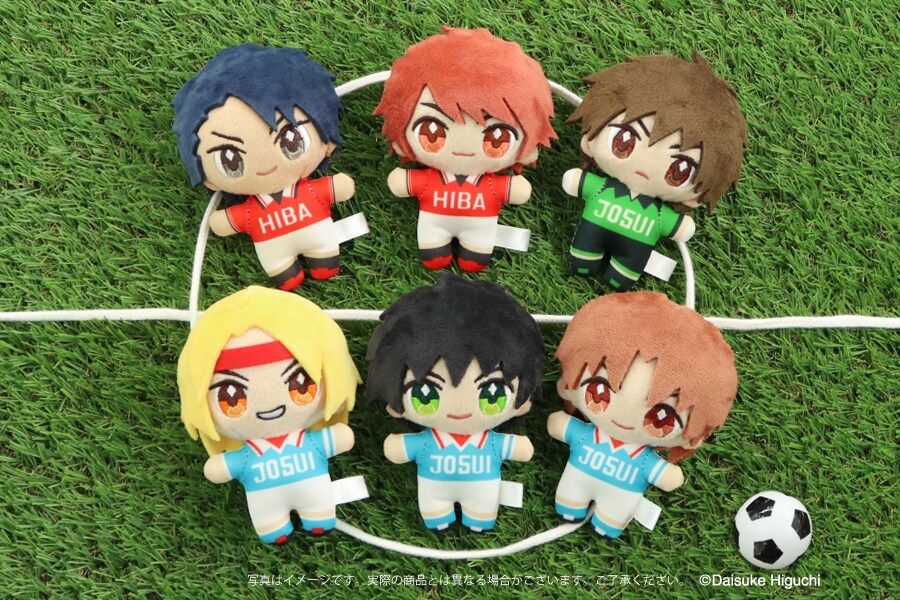 「ホイッスル！」全12種のぬいぐるみがプライズに、8月22日より全国のナムコに登場