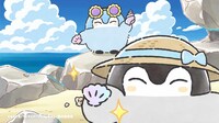 ショートTVアニメ「コウペンちゃん」第20話「キラキラのうみと みずいろのおともだち -前編-」場面カット (c)るるてあ/TVアニメ『コウペンちゃん』製作委員会