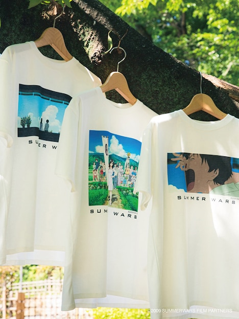 「アニメーション映画『サマーウォー』プリントTシャツ」